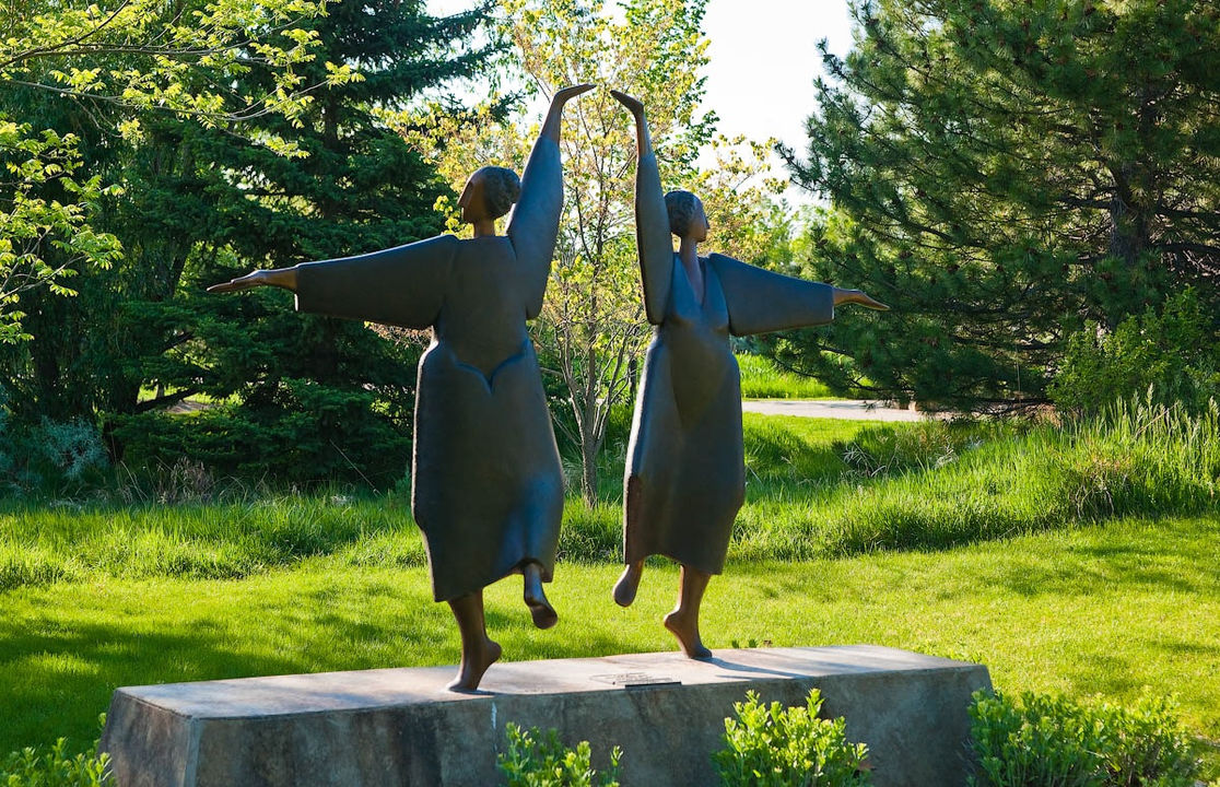 "Benson Sculpture Garden" - Парк скульптур в Лавлэнде, Колорадо, ...